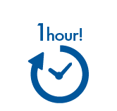 対応時間は1時間