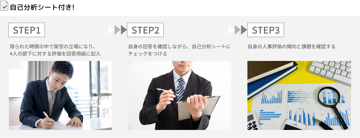 自己分析シート付き！